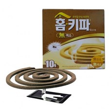 무색무향 황색 홈키파 모기향 10개 받침대2개