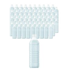 지리산 물하나 무/유라벨 랜덤 500ml 80개