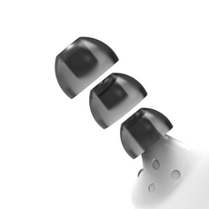 [2개입] 갤럭시 버즈 2 프로 호환 실리콘 교체용 이어캡 이어팁 S/M/L, 화이트(버즈 프로), M(중)