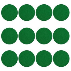 카스테코 6/12 팩 자체 접착 에어 하키 망치 펠트 패드 녹색 94mm, green-12 pack, 1개