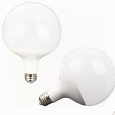 펜던트 레일 조명 장수 엘이디 볼구 십오와트 롱넥형 동그란 전구 일반사무용품, 주광색(형광등색)