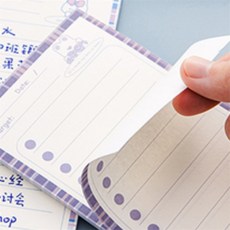 돈버맘 메모지 체크리스트메모지투두리스트, 파랑