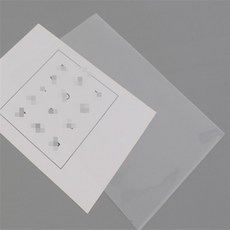 퀘볼로 A4 L형 홀더 12P a4플라스틱화일