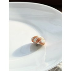 [자체5개] 17컬러 체크 볼록이 꼬다리 싸개단추 의류 수선 리폼 부자재 오렌지 10mm, 네이비, 볼록이꼬다리