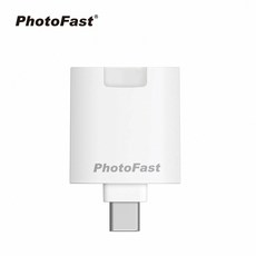 【Photofast】PhotoCube 二代 通用直插式備份方塊Slim 記憶卡備份頭, 白色, 1個