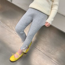 萱寶媽咪baby童裝館 韓版兒童春秋冬薄款 女童德絨打底褲