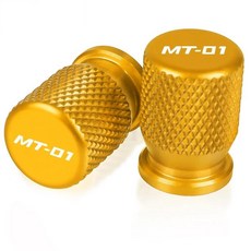 오토바이 타이어 밸브 에어 포트 스템 커버 캡, 1개, 3. Gold MT01 LOGO