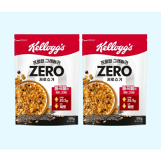 켈로그 프로틴 그래놀라 제로슈거 350g x2개