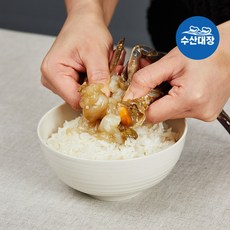 100% 국산 한입 절단 간장게장 간편반찬 꽃게장 국산꽃게, 1세트, 1kg