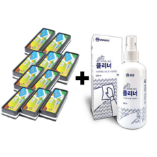 알파 화이트보드 지우개10개+크리너1개 세트