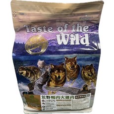 Taste of the Wild 海陸饗宴 鴨肉火雞肉 無穀成犬 狗糧，呵護腸胃敏感愛犬，均衡營養配方, 12.2kg, 1個, 成年