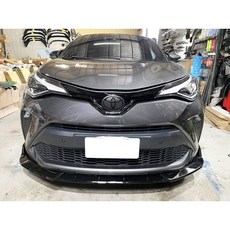 豐田 CHR 競速版 鋼琴烤漆黑 前下巴, 1個