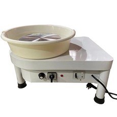 도자기 도예 물레 자동 공예 그릇 교육용 공방 점토, 350W 대삼각형 수동 조절 30cm소켓