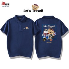 潮野屋 熊熊嘟嘟車 泰國旅遊 POLO衫 短T WPD-649