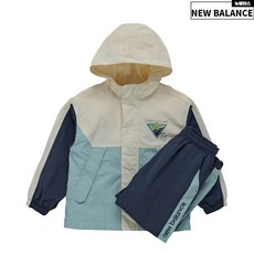 뉴발란스 키즈 SPORTS CLUB 배색 우븐 트레이닝세트 NK9YD1201U-84