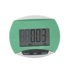 소형 디지털 만보기 개인 걸음 수 측정기 그린 색상 만보계