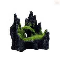 애나허니 소형 어항용 돌산바위 모형 장식 수중절벽 연출용 인조바위 산 조형물 어항모형