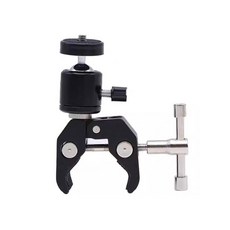 루메나 M4 LED 캠핑랜턴 호환 볼헤드 멀티 클램프 360도 거치대, 1개