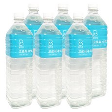 새해 우산고로쇠 첫수액 당일발송지 생물, 6개, 1.5L