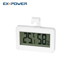 신생아온습도계 디지털 온도계 습도계 미니 아기 온습도계 화이트, 1개