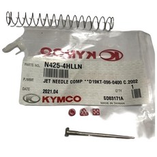 KYMCO 光陽 原廠 得意100 KHC4 四角化油器油針組 (油針+彈簧+固定蓋)