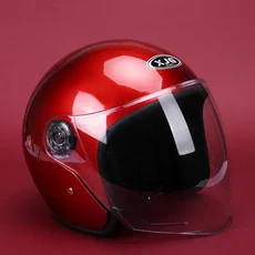 남여 전기 자전거 헬멧 3C 승인 겨울 따뜻한 하프 헬멧 오토바이 안전 모자 사계절 유니버설 버전, 10 style14