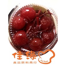 美國金龍牌 櫻桃罐頭 帶梗紅櫻桃 全素, 1個