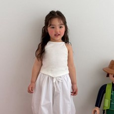 엘리몰리KC 클린브이컷나시(5~11)<br><ivory/black><br>*5~11*