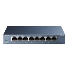티피링크 8포트 데스크탑 스위칭허브, TL-SG108, 1개