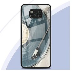 포코 울트라 핑크 비닐 멜로디 레코드 커버용 유리 케이스, H. 포코 X4 프로 5G, 4. 4