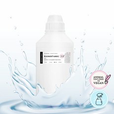 [아로마티끄] 비건 섬유 향수 탈취 베이스 천연 발효주정 룸 스프레이 드레스 퍼퓸 만들기 DIY 재료 원료-, 룸&패브릭 베이스, 500ml, 1개