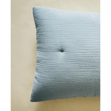 자라홈 브랜드관 베이직 쉬폰 키즈 쿠션 커버 44641007500 423937, 30 x 50 cm, 그린