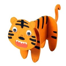 호랑이 YM834 영공방 동물시리즈 모형완구 방학숙제 shn+3456Ld