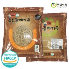 청정식품 HACCP 식당 조미료 고소한 햇 볶음 들깨가루 1kg, 1개
