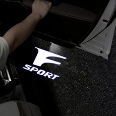 차량 프로젝터 램프 자동 도어 웰컴 라이트, 1개, 6. LOGO B