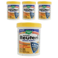 Nature's Way 然萃維 Primadophilus Reuteri 30億益生菌粉, 4罐, 141.75g