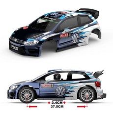 《賽鋒模型》美嘉欣 HYPER GO 7304 POLO R WRC 4S 無刷 1/7 拉力賽車 RTR, 1個