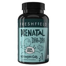 Freshfield 孕產期DHA & DPA純素Omega-3素食膠囊, 1個, 60錠
