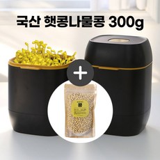 [코아코아] 국내제조 안심소재 콩나물재배기 코아두 1단 + 국산 햇콩나물콩 300g, 1개