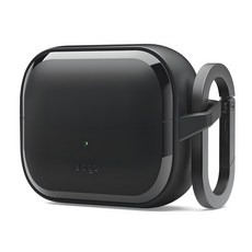 elago Buds 3 Pro EDC掛繩保護殼, 黑色, 1個, EDC 掛繩保護殼