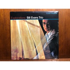 沐耳 爵士鋼琴大師 Bill Evans 61年告示牌最佳鋼琴演出 Explorations 黑膠 OJC 美盤, 1個