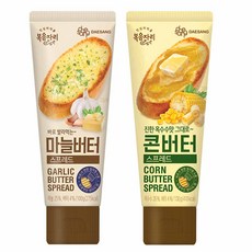 복음자리 콘버터 스프레드 130g+마늘버터 스프레드 100g, 1개