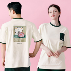 [테크니스트] TNT54104 남성 여성 오버핏 반팔 티셔츠