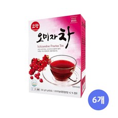 고향 오미자차, 200g, 20개입, 6개