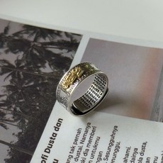 NCS 925銀復古招財貔貅戒指，正氣開運轉運驅邪避邪戒指，實拍現貨