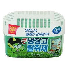 산도깨비 큰 냉장고탈취제420g(녹차), 1