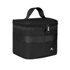 DFMEI 油瓶戶外密封便攜組合收納包裝罐調料瓶套裝分露營野餐調料調, 1個, 收納包黑色單包(不含內膽):如圖