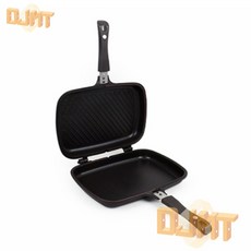 DJMT 양면팬 IH 패킹 (대) 고기굽는후라이팬 멀티팬