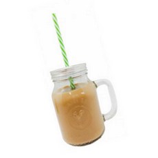 도하지몰 드링크자 600ml 1EA 유리머그컵 손잡이유리잔