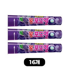 서주 펜슬 아이스크림 왕포도알, 120ml, 16개